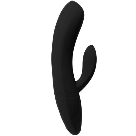 Laid V.1 Silicone Rabbit Vibrator Black Klitoris Vibratör