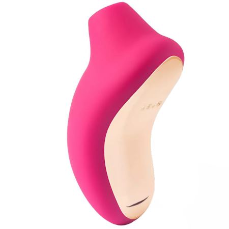 Lelo Sona Sonic Clitoral Massager Emiş Güçlü Vibratör-Cerise