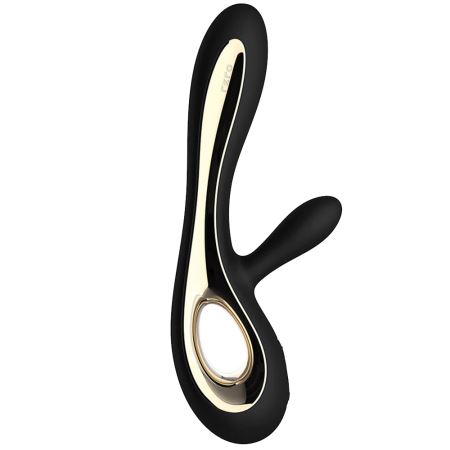 Lelo Soraya 2 Silicone Dual Stimulation Rabbit Vibrator-Black