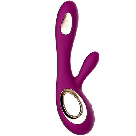 Lelo Soraya Wave Dual-Action Hareketli Rabbit Vibratör-Deep Rose