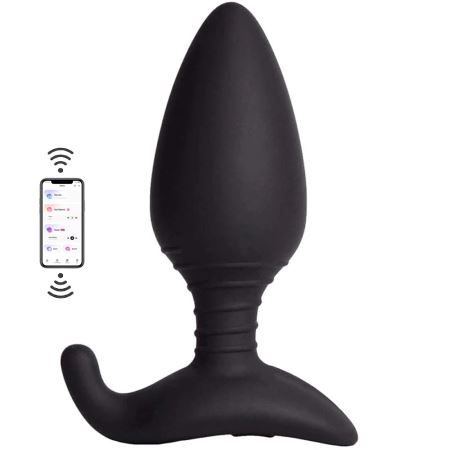 Lovense Hush Medium 44.5 mm Telefon Kontrollü Titreşimli Anal Plug