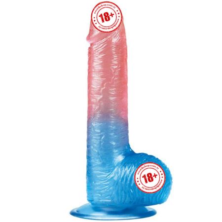 Lovetoy Dazzle Studs 19 cm Jel Doku Realistik Dildo LV318011