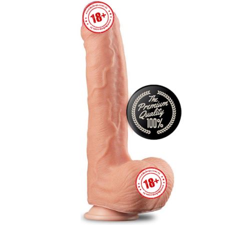 Lovetoy Dual Layered Platinum Silicone Cock 28 cm Realistik Dildo LV411011