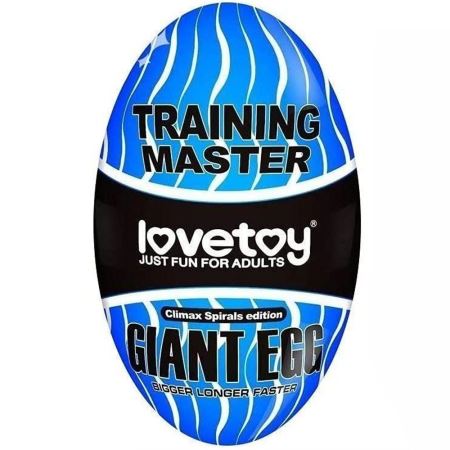 Lovetoy Giant Egg Climax Spirals Edition Masturbatör LV350003