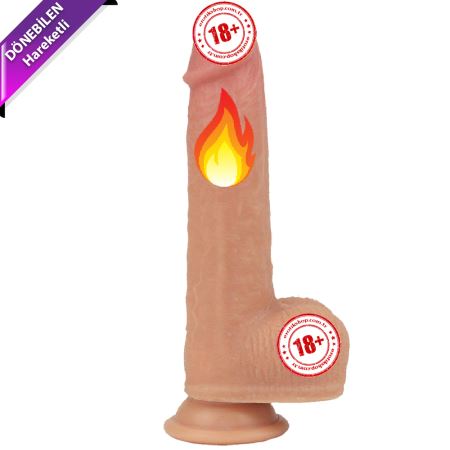 Lovetoy Nature Cock Antony Isıtmalı ve Dönebilen Hareketli  22 cm Realistik Penis