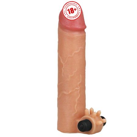 Lovetoy Nature Extender 5 cm Dolgulu Titreşimli Penis Kılıfı LV414101