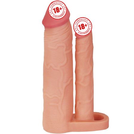 Lovetoy Pleasure X-Tender Çift Taraflı Penis Kılıfı LV314011