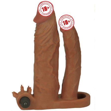 Lovetoy Pleasure X-Tender Çift Taraflı Titreşimli Penis Kılıfı LV314101