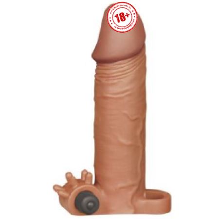 Lovetoy Pleasure X-Tender Vibrating Sleeve Titreşimli Penis Kılıfı LV1062B