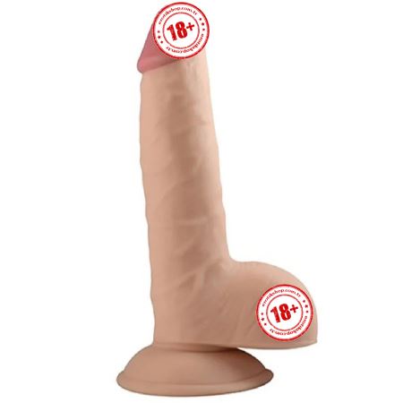 Lovetoy The Ultra Soft Dude Yumuşak Realistik Kalın Penis 19 cm LV1084