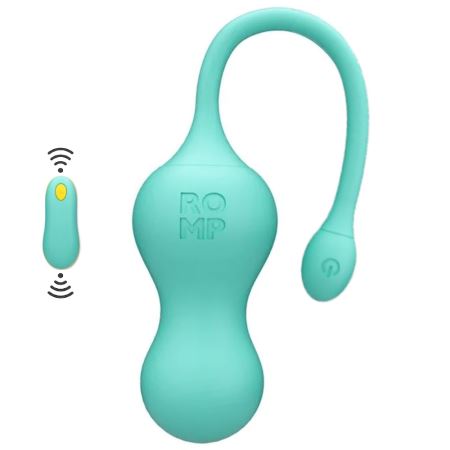 Romp Cello Remote Controlled Vibrating Egg Kegel Vibratör