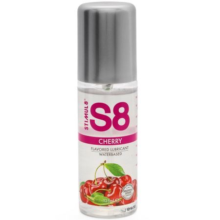 S8 Water Based Lubricant Gel Kiraz Aromalı Kayganlaştırıcı 125 ml