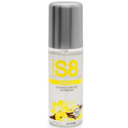 S8 Water Based  Lubricant Gel Vanilya Aromalı Kayganlaştırıcı 125 ml