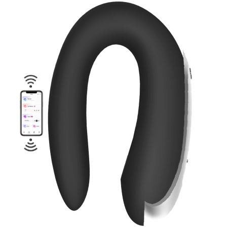 Satisfyer Double Fun Black Telefon Kontrollü Partner Vibratör