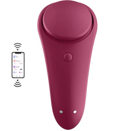 Satisfyer Sexy Secret Panty Vibrator Giyilebilir Teknoloji Vibratör