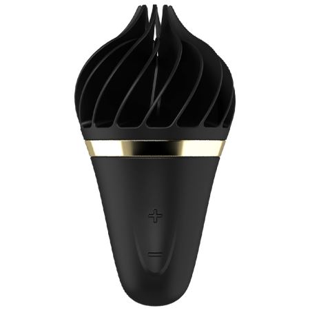 Satisfyer Sweet Treat Dönen Silikon Şarj Edilebilir Klitoral Vibratör-Black