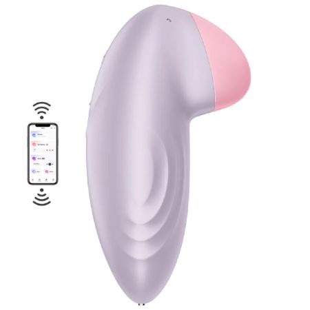 Satisfyer Tropical Tip Lay-On Ultra Güçlü Vibratör Lila