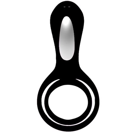 Sexual World Cockring Clitoral Stimulation Klitoris Titreşimli Penis Halkası-Black