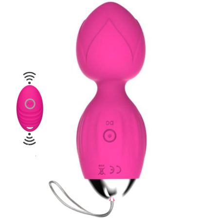 Sexual World Exuis Kegel Balls Uzaktan Kumanda Kegel Vibratör-Pink