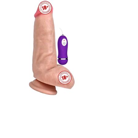 Shequ Read Eagle 10 Modlu Realistik Titreşimli Penis 16 cm