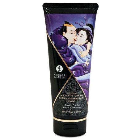 Shunga Kissable Massage Cream Exotic Fruits 200 Ml Meyveli Kayganlaştırıcı Jel