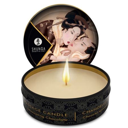 Shunga Mini Massage Candle Chocolate 30 Ml Masaj Mumu