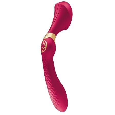 Shunga Zoa İntimate Massager Vibrator Masaj Wand-Red