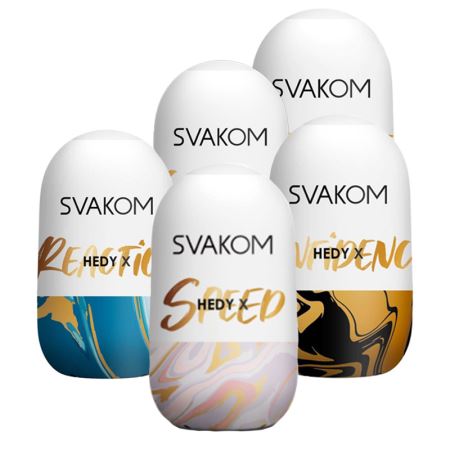 Svakom Hedy X Masturbator 5-pack Mixed Textures Tenga