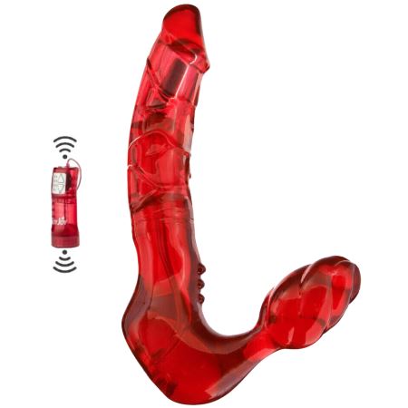 ToyJoy Bend Over Boyfriend Vibrating Strapless Strap-On