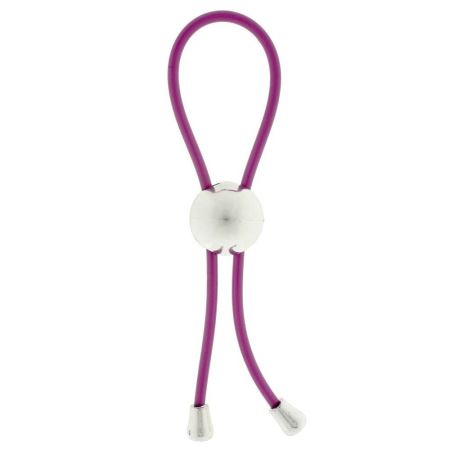 ToyJoy Power X-Ring Kelepçeli Ayarlanabilir Silikon Penis Halkası-Purple