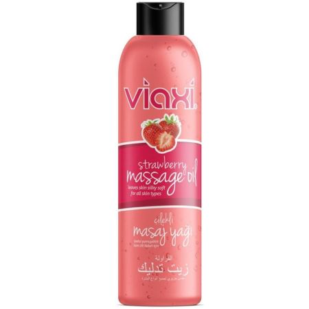 Viaxi Çilek Aromalı Afrodizyak Masaj Yağı 177 ml