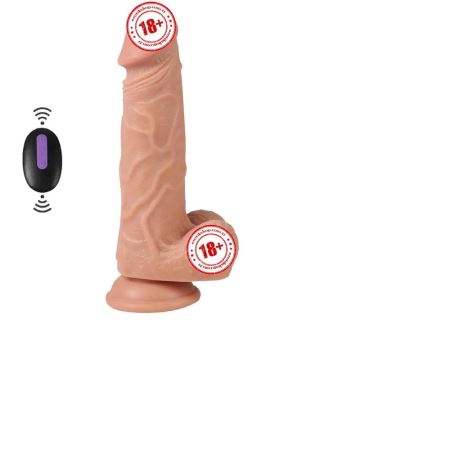 Xise Dildo Series Hansen 21 cm Uzaktan Kumanda Şarjlı Penis 