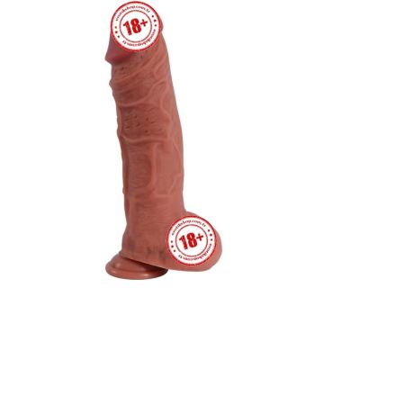 Xise Dildo Series Jihad King 27 cm Ultra Gerçek Et Dokulu Realistik Kalın Penis 