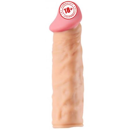 Yeain Max Man 2.5 cm Uzatmalı Realistik Penis Kılıfı YN0052